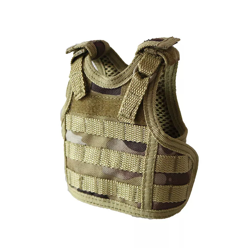 Set di bottiglie protettive durevoli regolabili Gilet tattico Mini Molle 