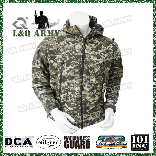 Giacca militare Soft Shell da uomo