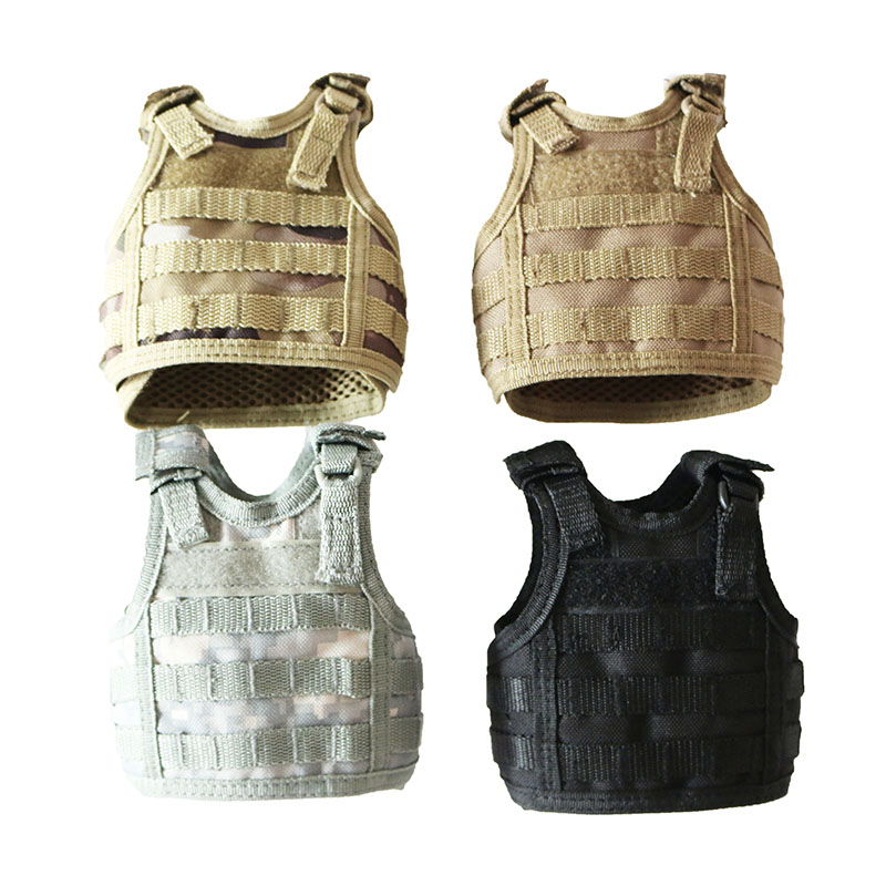 Set di bottiglie protettive durevoli regolabili Gilet tattico Mini Molle 