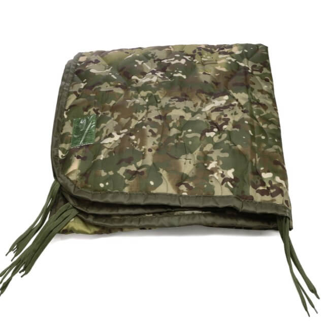 Coperta foderata poncho in stile militare