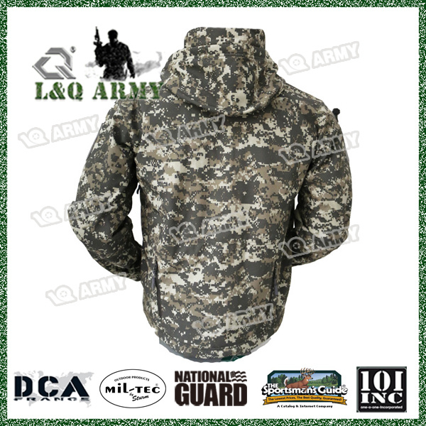 Giacca militare Soft Shell da uomo