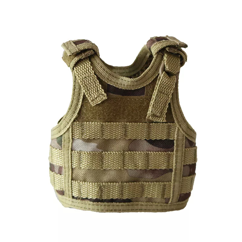 Set di bottiglie protettive durevoli regolabili Gilet tattico Mini Molle 