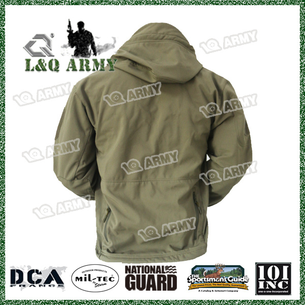 Giacca militare Soft Shell da uomo